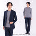 【日本製】 tシャツ メンズ 長袖 ビジネスカジュアル クルーネック 無地 綿100% ウルティマコットン ホワイト(stkb26-127-wh)