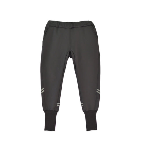 【日本製】 サイクリング パンツ メンズ ジョガーパンツ 裏起毛フリース 暖かい 軽い 大きいサイズ 無地 ブラック(YMP-005-bk)