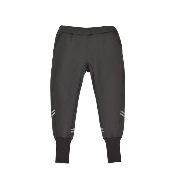 【日本製】 サイクリング パンツ メンズ ジョガーパンツ 裏起毛フリース 暖かい 軽い 大きいサイズ 無地 ブラック(YMP-005-bk)