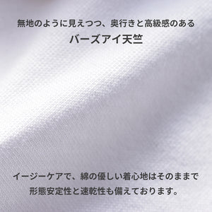 [Seiryu] Men's Knit Shirt, Short Sleeve, Wide Collar, Made in Japan, Easy Care, 2021-HSY23 