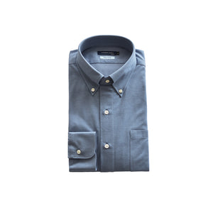 [Seiryu] Father's Day Gift Present Knit Shirt Men's Long Sleeve Button Down Made in Japan 2021-SS22 