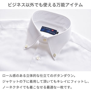[Seiryu] Business Shirt, Dress Shirt, Made in Japan, Button-down, Men's, Long Sleeve, Dobby, 100% Cotton, High Quality, 2021-SSP14 