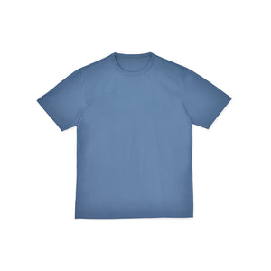 【日本製】 tシャツ メンズ 半袖 消臭 オーガニックコットン 綿100％ クルーネック 無地 ミッドナイトブルー(2022-TS1-mid)