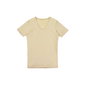 [Seiryu] V-neck innerwear, short sleeves, men's, made in Japan, breathable, quick-drying, lightweight, dry touch, quick-drying, 22SS0001 