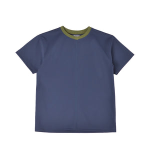 [FundAmental] Made in Japan, short-sleeved T-shirt for men and women, unisex, eco-friendly material, UV protection, water-absorbing and quick-drying, Kanoko, Makuake-w05-1 