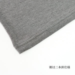 [FundAmental] Women's Crew Neck Long Sleeve T-Shirt, Made in Japan, FL22FW-007W 