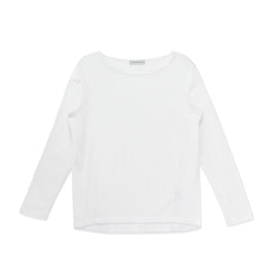 [FundAmental] Women's T-shirt, cut and sewn, long sleeves, crew neck, made in Japan, cotton, modal, absorbent, easy care, FL23SS-0012W 