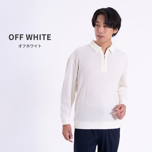 [FundAmental] Japanese-made fabric shirt, sweat-absorbing, quick-drying, easy-care, cotton/polyester, FL23SS-003M, men's 
