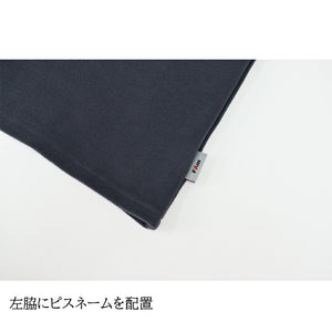 [FundAmental] Brushed surface shirt, men's shirt, made in Japan, band collar, stretch, casual, sweatshirt, FL22FW 009M 