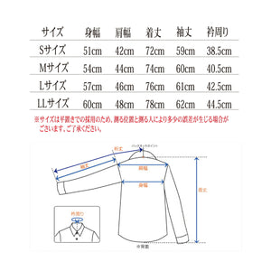 【日本製】 ワイシャツ メンズ 長袖 ビジネス ストレッチ イージーケア ノーアイロン ストライプ ワイドカラー ブルー(SNKJ22-020-bl)