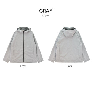 [FundAmental] Full Zip Hoodie for Men, Outerwear, Hoodie, Water Repellent, Windproof, UV Protection, Front Opening, Casual, FL23SS-007M