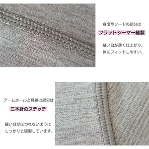 パーカー レディース フルジップ 吸汗速乾 UVカット 軽い 無地 羽織 チャコール(FL23SS-001W-ch)