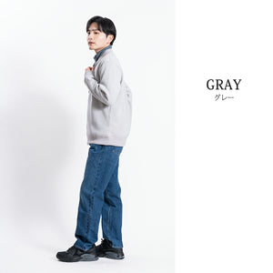 [FundAmental] Outerwear for men, 100% polyester, zip-up FL23FW-005