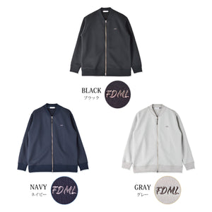 [FundAmental] Outerwear for men, 100% polyester, zip-up FL23FW-005