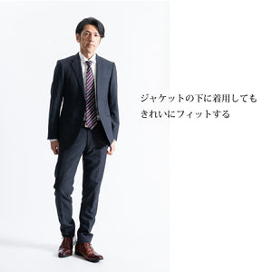 【日本製】 ワイシャツ メンズ ビジネス 長袖 イージーケア ノーアイロン 無地 ワイドカラー イージーフォーマルシャツ ホワイト(SNKN23-050-wh)