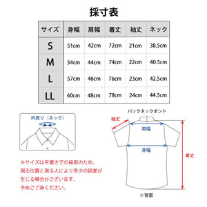 [SEIRYU] Business Shirt, Dress Shirt, Knit Shirt, Striped, Button-down, Men's, Short Sleeve, Made in Japan, Birdseye SHKN24-063 