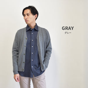[FundAmental] Men's Long Sleeve T-Shirt, Made in Japan, Hard Cotton, Boat Neck, 100% Cotton, FL22FW-004M 