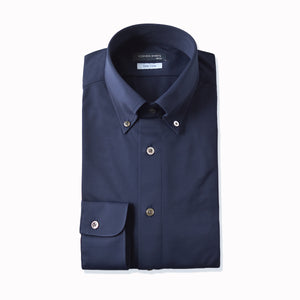 [SEIRYU] [YOSHIDA SHIRTS] Seiryu knit shirt, made in Japan, button-down, Kanoko, Coolmax, moisture-wicking, quick-drying, men's, long sleeves, SNKN23-043 
