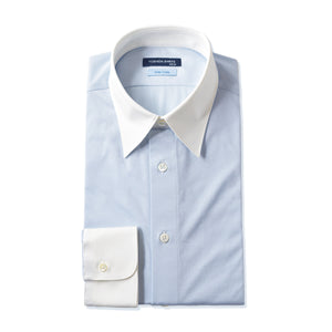 [SEIRYU] [YOSHIDA SHIRTS] Seiryu knit shirt, dress shirt, made in Japan, clerical, regular collar, men's, long sleeves, SNKN23-049 