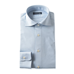 [SEIRYU] [YOSHIDA SHIRTS] Business shirt, dress shirt, men's long sleeve knit shirt, made in Japan, easy care, SNKN23-051