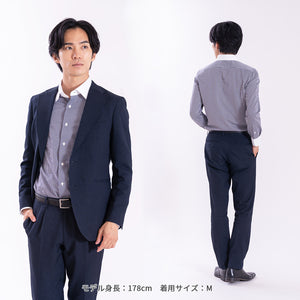[Seiryu] Father's Day Gift Present Knit Shirt Men's Long Sleeve Button Down Made in Japan 2021-SS22 