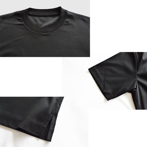 [FundAmental] Men's Long Sleeve T-Shirt, Made in Japan, Hard Cotton, Boat Neck, 100% Cotton, FL22FW-004M 