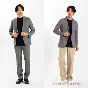 [FundAmental] Men's Long Sleeve T-Shirt, Made in Japan, Hard Cotton, Boat Neck, 100% Cotton, FL22FW-004M 